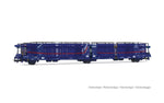 Electrotren HE6085 HO Gauge Transfesa/Hispanauto Laeks Mega Car Carrier Red VI