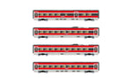 Arnold HN3513 N Gauge FS Trenitalia ETR 1000 Ducati Intermediate Car Set (4) VI