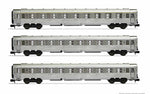 Arnold HN4335 N Gauge SNCF DEV Inox Coach Set (3) III