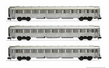 Arnold HN4335 N Gauge SNCF DEV Inox Coach Set (3) III