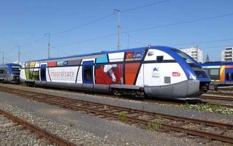 Jouef HJ2436S HO Gauge SNCF X 73500 Alsace Diesel Railcar VI (DCC-Sound)