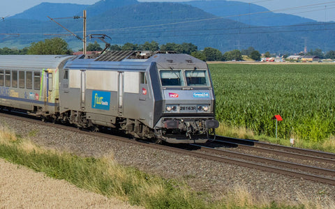Jouef HJ2470 HO Gauge SNCF BB 26163R Fluo Grand Est Electric Locomotive VI