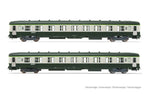 Jouef HJ4182 HO Gauge SNCF DEV AO U59 (A9) 2nd Class Coach Set Noodles (2) IV