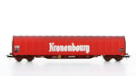 Jouef HJ6202 HO Gauge SNCF Rils Kronenbourg Tarpaulin Wagon V