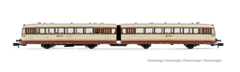 Arnold HN2353 N Gauge RENFE 591.500 2 Car DMU Cream/Brown Estrella IV