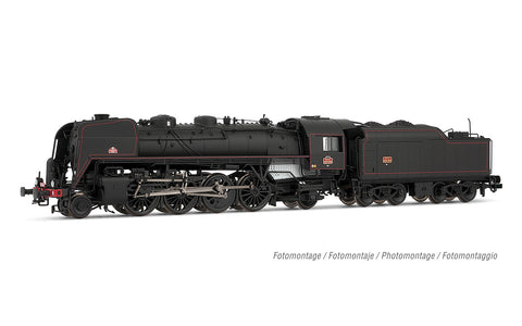 Arnold HN2546S N Gauge SNCF 141R 568 Black/Red Steam Locomotive III (DCC-Sound)