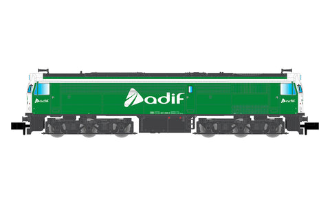 Arnold HN2633S N Gauge ADIF 321 Green/White Diesel Locomotive VI (DCC-Sound)