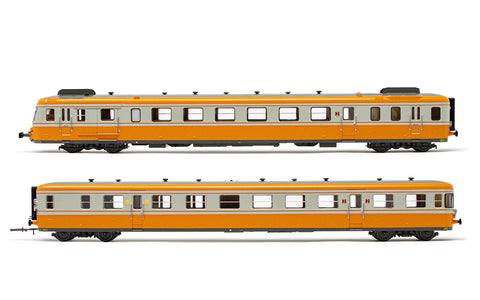 Arnold HN2637S N Gauge SNCF RGP2 Orange/Beton Diesel Railcar IV (DCC-Sound)