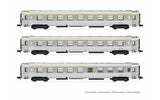 Arnold HN4320 N Gauge SNCF DEV Inox Le Bourbonnais Coach Set (3) III