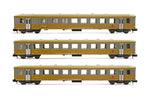 Arnold HN4325 N Gauge NOVOG Schlieren Coach Set (3) V