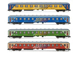 Arnold HN4358 N Gauge RENFE Chartren Coach Set (4) IV