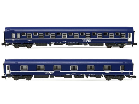 Arnold HN4405 N Gauge SNCF T2 Blue w/Logo Coach Set (2) IV