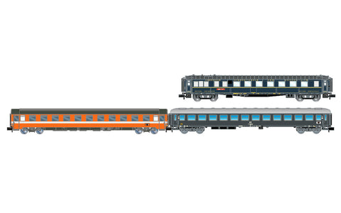 Arnold HN4467 N Gauge FS Alpen Express Rome-Munich Coach Set (3) IV