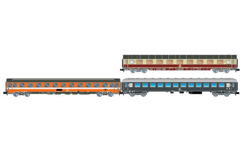 Arnold HN4468 N Gauge DB/FS Alpen Express Rome-Munich Coach Set (3) IV