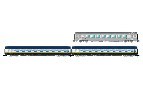 Arnold HN4474 N Gauge SNCF Train Expo Coach Set (3) VI