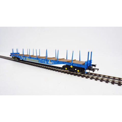 Heljan 5110 OO Gauge Cargowaggon IGA Bogie Flat Blue