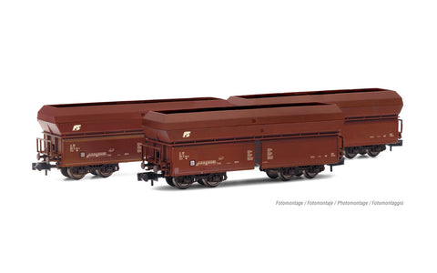 Arnold HN6500 N Gauge FS Fals/Falns Wagon Set (3)