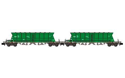 Arnold HN6670 N Gauge RENFE Mercancias Faoos Hopper Wagon Set (2) V