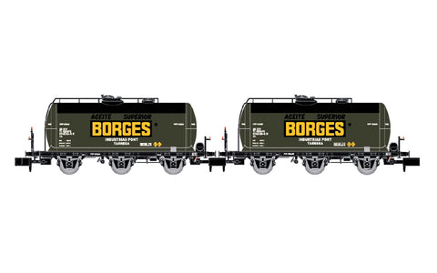 Arnold HN6673 N Gauge RENFE Borges Tank Wagon Set (2) III