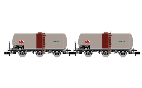 Arnold HN6675 N Gauge SNCF SGTL Sewar Wine Tank Wagon Set (2) IV