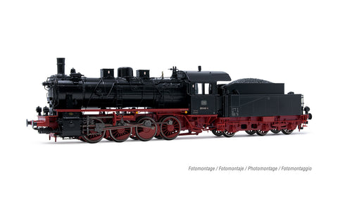 Rivarossi HR2892S HO Gauge DB BR055 632-4 Black/Red Steam Locomotive IV (DCC-Sound)