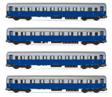 Rivarossi HR4324 HO Gauge FS Treno Azzurro Coach Set (4) III