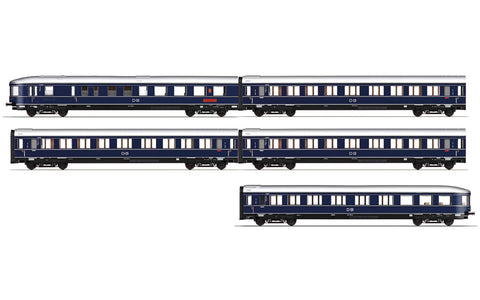 Rivarossi HR4389 HO Gauge DB Blauer Enzian Coach Set (5) III