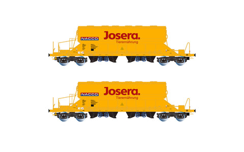 Rivarossi HR6546 HO Gauge Nacco Josera Taoos Hopper Wagon Set (2) VI