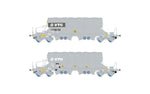 Rivarossi HR6547 HO Gauge D-VTGH Taoos Hopper Wagon Set (2) VI