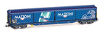 Rivarossi HR6581 HO Gauge CH-AHD Habils-vy Mattoni 4 Axle Sliding Wall Wagon V