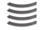 Kato 20-100 N Gauge Unitrack (R249-45) Curved Track 45 Degree 4pcs