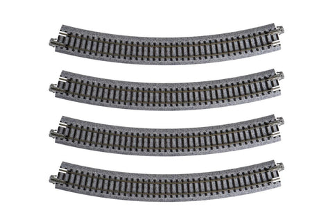 Kato 20-140 N Gauge Unitrack (R381-30) Curved Track 30 Degree 4pcs