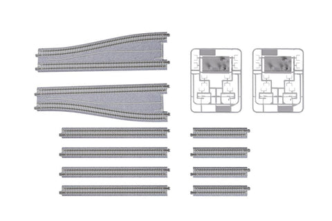 Kato 20-874 N Gauge Unitrack (V15) Double Track Station Track Set
