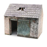 Scale Model Scenery KX057 OO Gauge Derelict Barn/Store Laser Cut Kit
