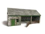 Scale Model Scenery KX064 OO Gauge Farm Machinery/Tractor Store Laser Cut Kit