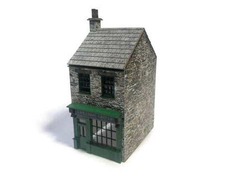 Scale Model Scenery KX066 OO Gauge Period Terraced Shop (Full Kit)
