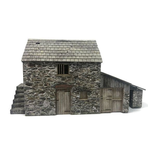 Scale Model Scenery KX084 OO Gauge Polsue Barn Laser Cut Kit