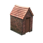 Scale Model Scenery KX096 OO Gauge Privy/Outhouse Laser Cut Kit
