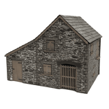 Scale Model Scenery KX098 OO Gauge Old Dairy Laser Cut Kit