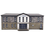 Scale Model Scenery KX109 OO Gauge Low Relief Police Station Kit