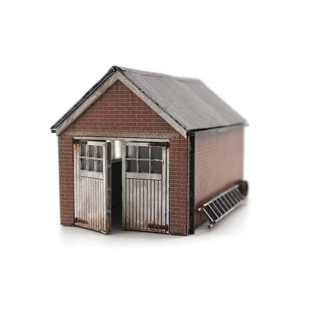 Scale Model Scenery KX117 OO Gauge 1960's Domestic Garage Laser Cut Kit