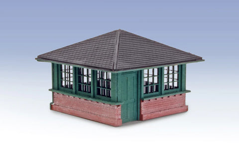 Peco LK-216 OO Gauge West Highland Line Rannoch Platform Signal Box Laser Cut Wood Kit