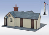 Peco LK218 OO Gauge Tan-Y-Bwlch Station Building Laser Cut Wood Kit