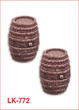 Peco LK-772 O Gauge Barrels (Large) (Pack 2)