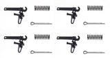 Smiths LP5 OO Gauge Screw Link Couplings Brass/Steel (Pack 4)