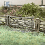 Scale Model Scenery LX001 OO Gauge Five Bar Gates (x3) Laser Cut Kit