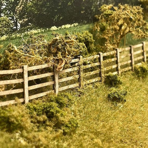 Scale Model Scenery LX006 OO Gauge 4ft Post & Rail Fencing Laser Cut Kit