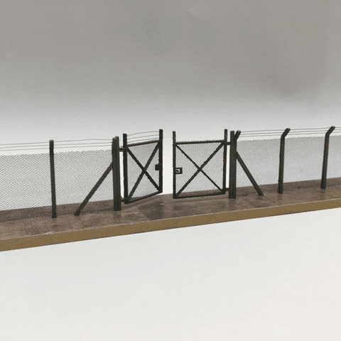 Scale Model Scenery LX007 OO Gauge Laser Cut Chain Link Security Fencing