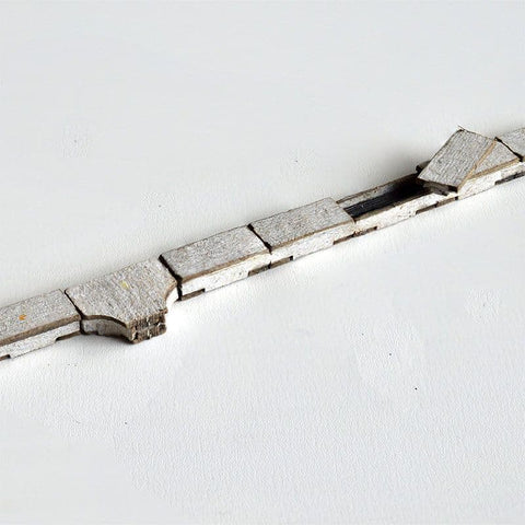 Scale Model Scenery LX035 OO Gauge Laser Cut Concrete Lineside Trunking