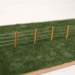 Scale Model Scenery LX056 OO Gauge 4ft Post & Wire Fencing Laser Cut Kit